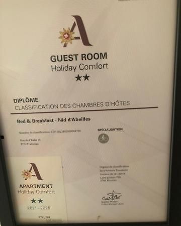 Appartamento Nid D'Abeilles Tramelan Esterno foto